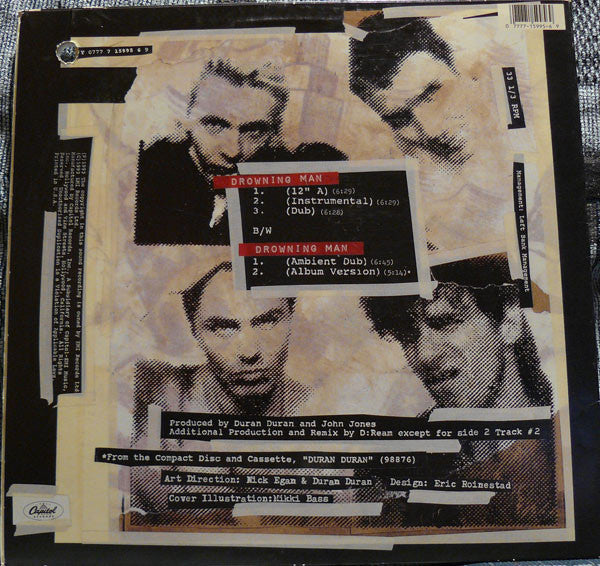 Duran Duran : Drowning Man (12", Single)