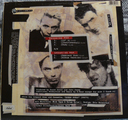 Duran Duran : Drowning Man (12", Single)