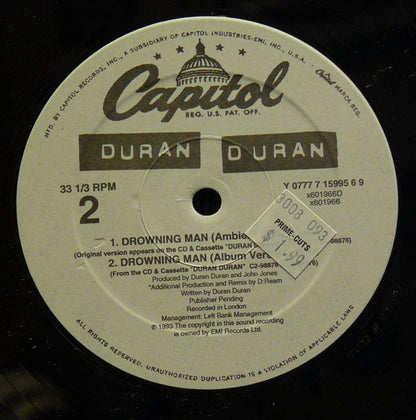 Duran Duran : Drowning Man (12", Single)
