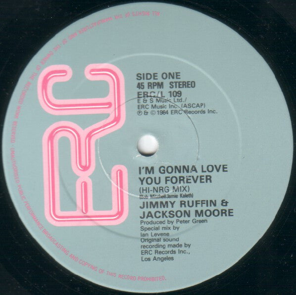 Jimmy Ruffin & Jackson Moore : I'm Gonna Love You Forever (12", Maxi)