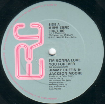 Jimmy Ruffin & Jackson Moore : I'm Gonna Love You Forever (12", Maxi)