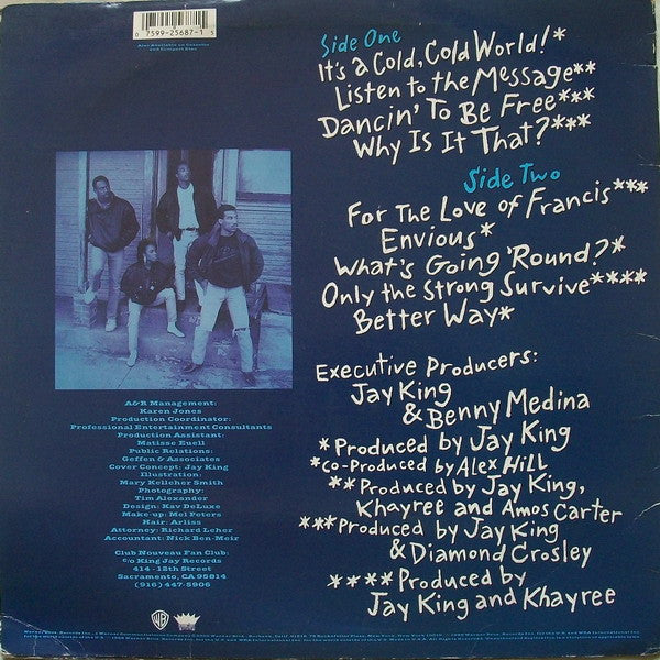 Club Nouveau : Listen To The Message (LP, Album)