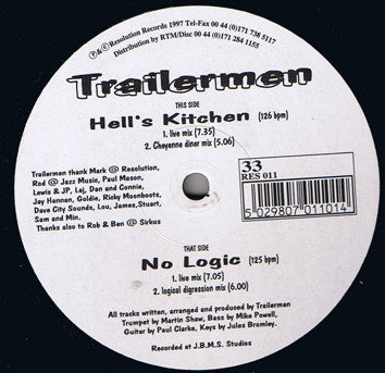 Trailermen : Hell's Kitchen (12")