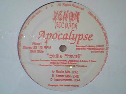 Apocalypse (10) : Skills Prevail / Sex You (12")