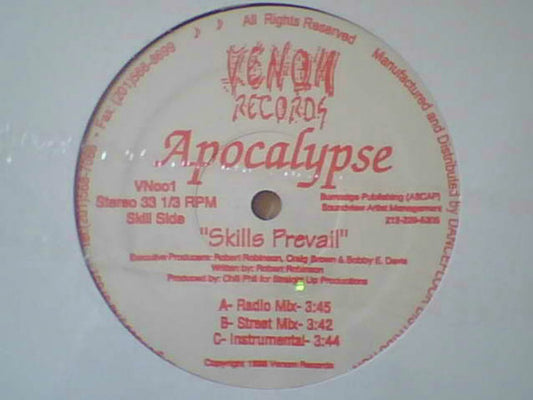 Apocalypse (10) : Skills Prevail / Sex You (12")