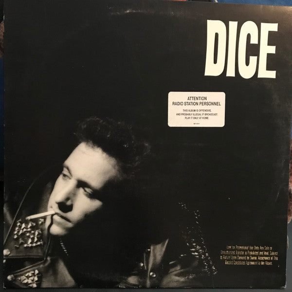 Andrew "Dice" Clay : Dice (LP, Album)