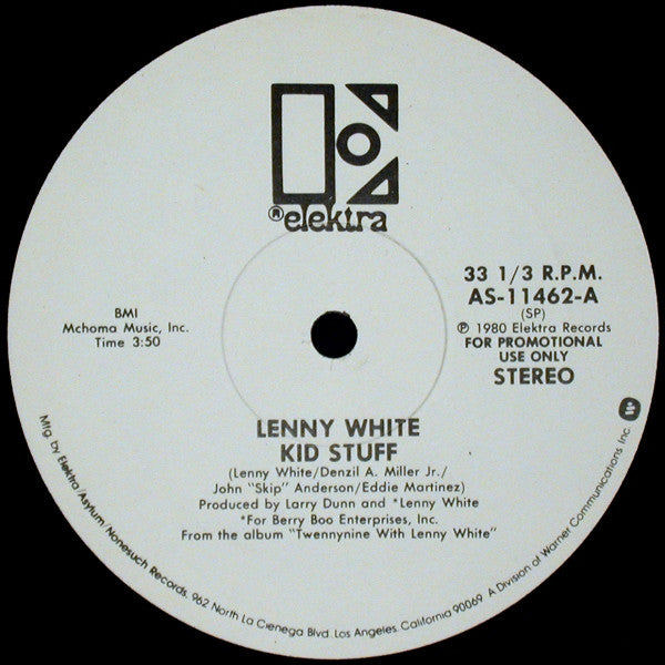 Lenny White : Kid Stuff (12", Promo)
