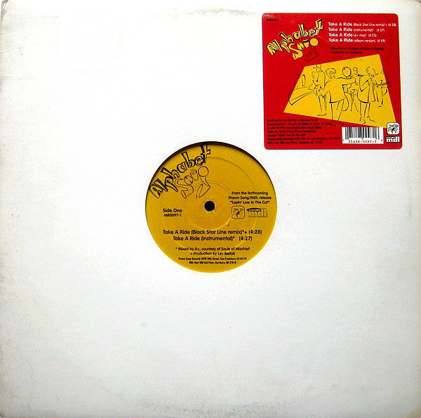 Alphabet Soup (2) : Take A Ride (12")