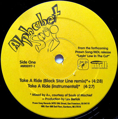 Alphabet Soup (2) : Take A Ride (12")