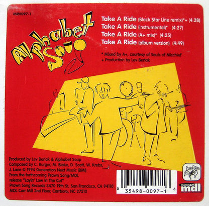 Alphabet Soup (2) : Take A Ride (12")