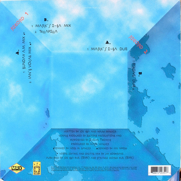 Redemption (4) Featuring Evelyn Thomas : Tell The World (2x12", Maxi)