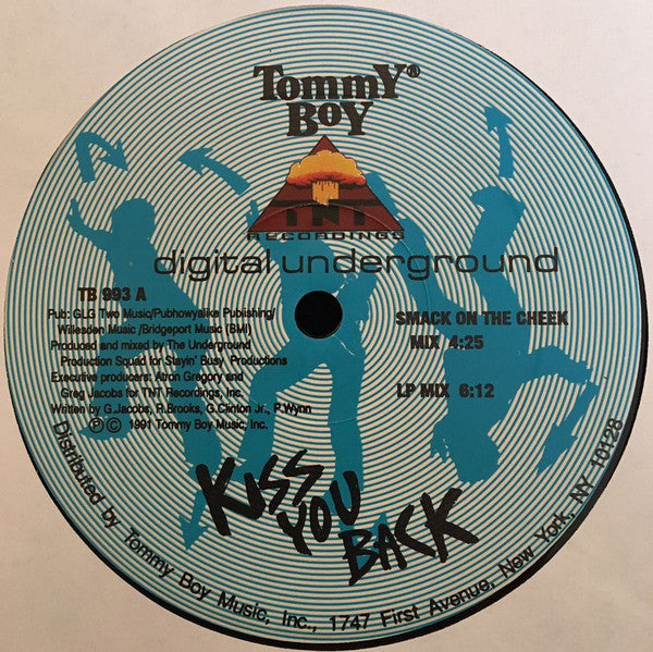 Digital Underground : Kiss You Back (12", Maxi)