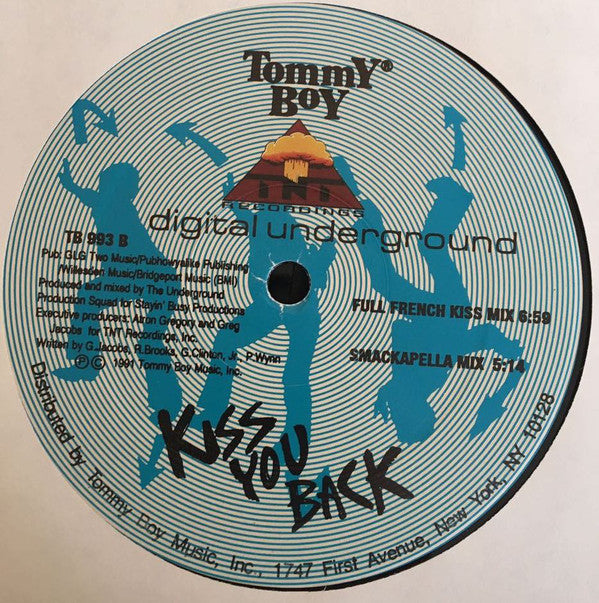 Digital Underground : Kiss You Back (12", Maxi)