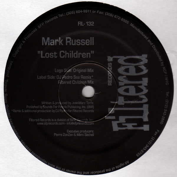 Mark Russell : Lost Children (12")