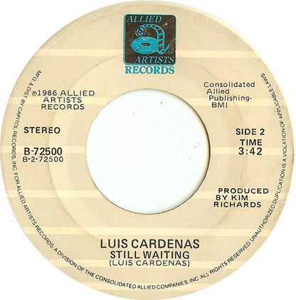 Luis Cardenas : Runaway / Still Waiting (7", Single)