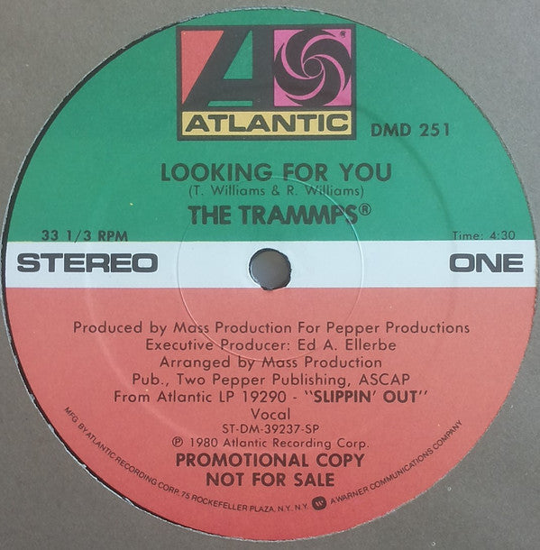 The Trammps : Looking For You (12", Promo)