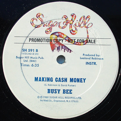 Busy Bee : Making Cash Money (12", Promo)
