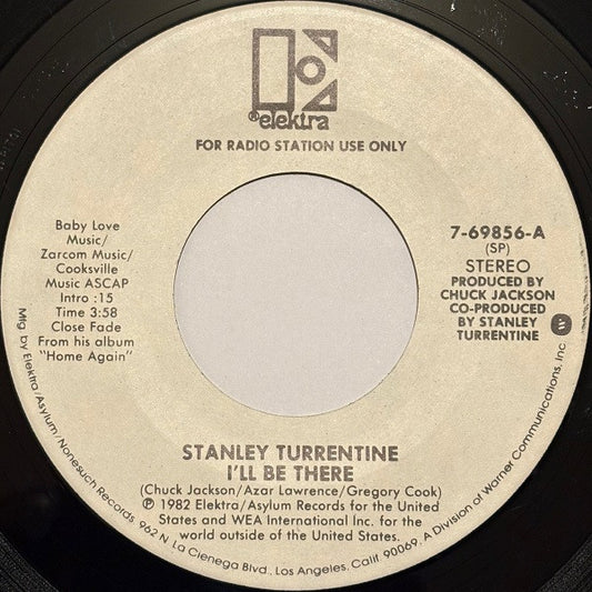Stanley Turrentine : I'll Be There (7", Promo)