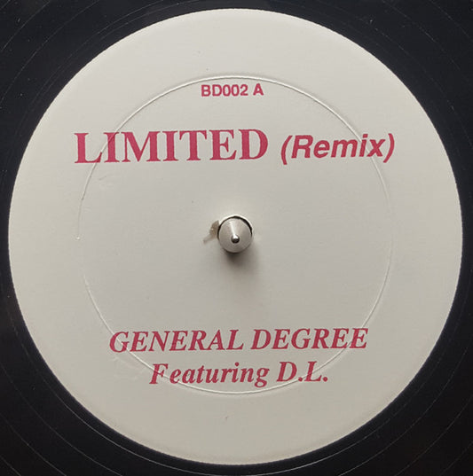 General Degree Featuring D.L. : Limited (Remix) (12")