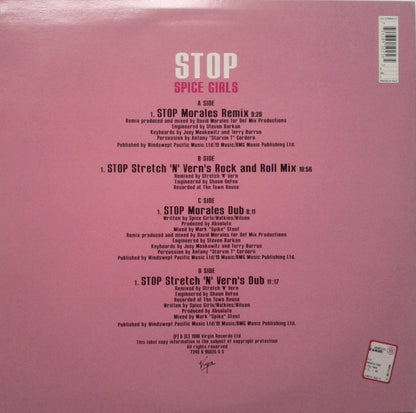 Spice Girls : Stop (2x12", Single)