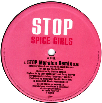 Spice Girls : Stop (2x12", Single)