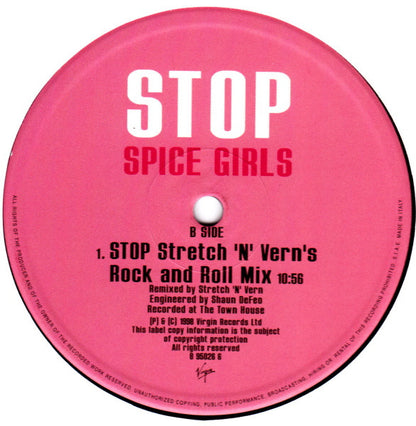 Spice Girls : Stop (2x12", Single)