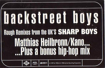 Backstreet Boys : Everybody (Backstreet's Back) (2x12", Promo)