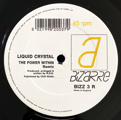 Liquid Crystal : Three Track E.P. (12", EP)