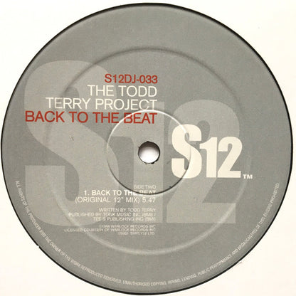 The Todd Terry Project : Bango (To The Batmobile) / Back To The Beat (12", RE)