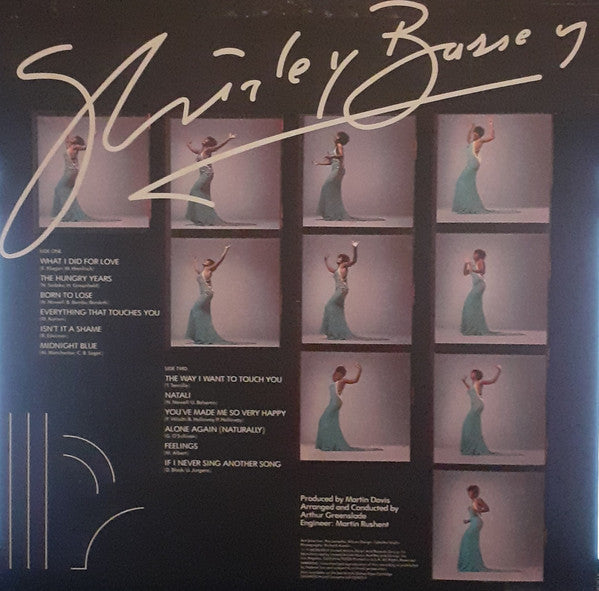 Shirley Bassey : Love, Life And Feelings (LP, Album)