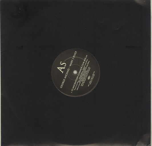 George Michael & Mary J. Blige : As (CJ Mackintosh Mixes) (12", Promo)