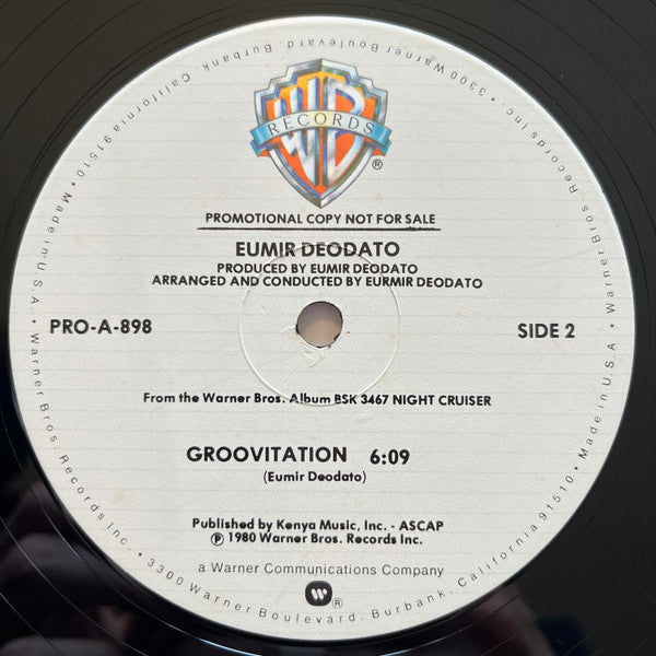 Eumir Deodato : Night Cruiser (12", Promo)