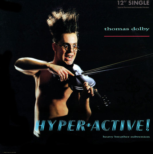 Thomas Dolby : Hyperactive! (12", Single)