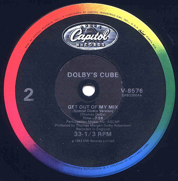 Thomas Dolby : Hyperactive! (12", Single)