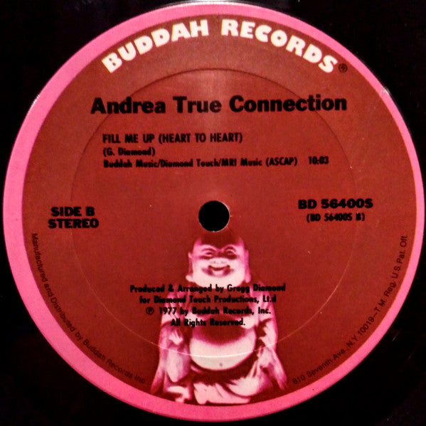 Andrea True Connection : N.Y., You Got Me Dancing / Fill Me Up (Heart To Heart) (12")