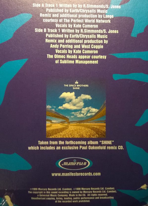 The Space Brothers : Heaven Will Come (12")