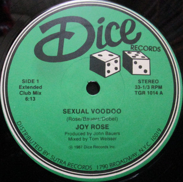 Joy Rose (2) : Sexual Voodoo (12")