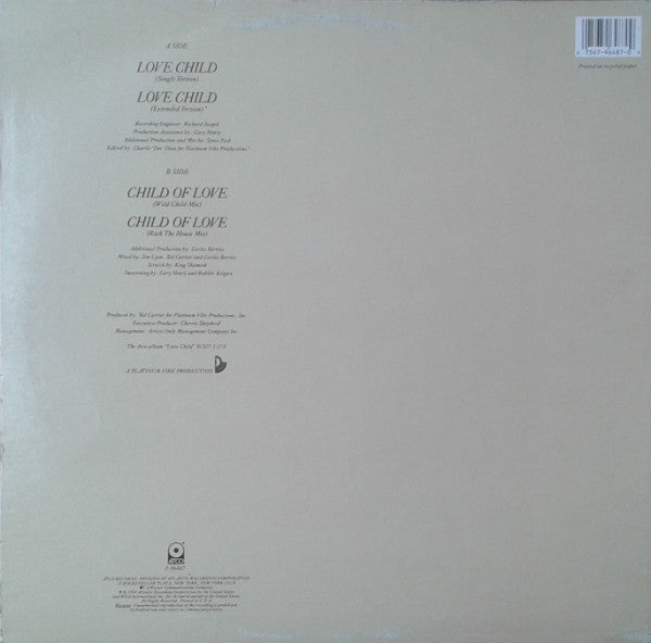 Sweet Sensation : Love Child (12")
