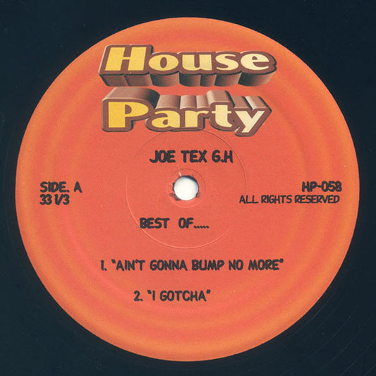 Joe Tex : Best Of.... (12", Unofficial)