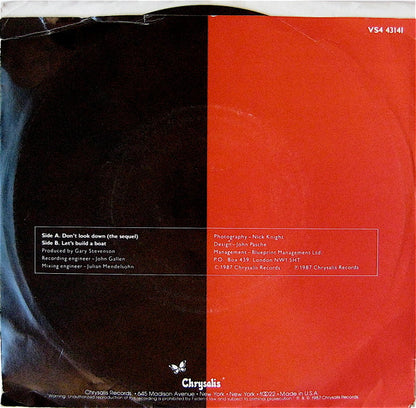 Go West : Don't Look Down (The Sequel) (7", Single, Car)