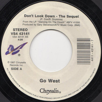 Go West : Don't Look Down (The Sequel) (7", Single, Car)