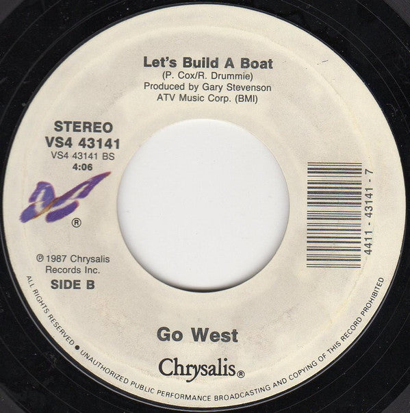 Go West : Don't Look Down (The Sequel) (7", Single, Car)