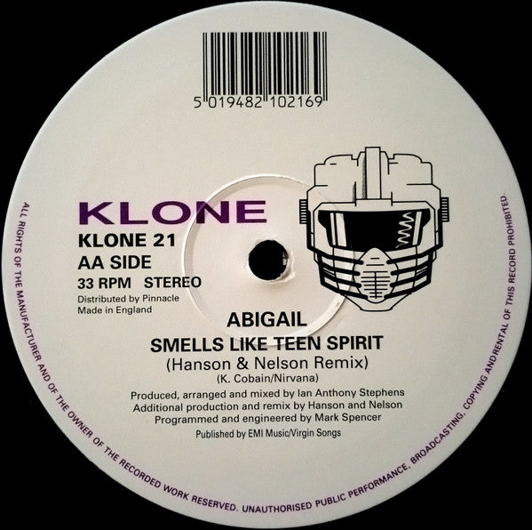 Abigail : Smells Like Teen Spirit (12", Single)