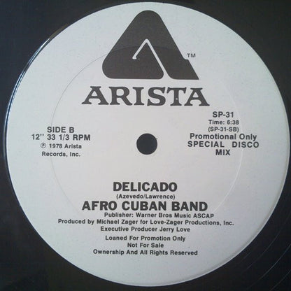 Love Childs Afro Cuban Blues Band : Black Widow Woman (12", Promo)