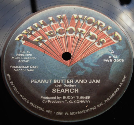 Search (4) : Peanut Butter And Jam / Missing You (12", Promo)