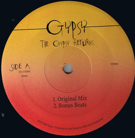Gypsy (3) : The Gypsy Returns (12")