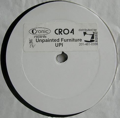 Upi : Unpainted Furniture (12", S/Sided, W/Lbl)