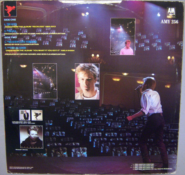 Bryan Adams : Heaven (12", Maxi)