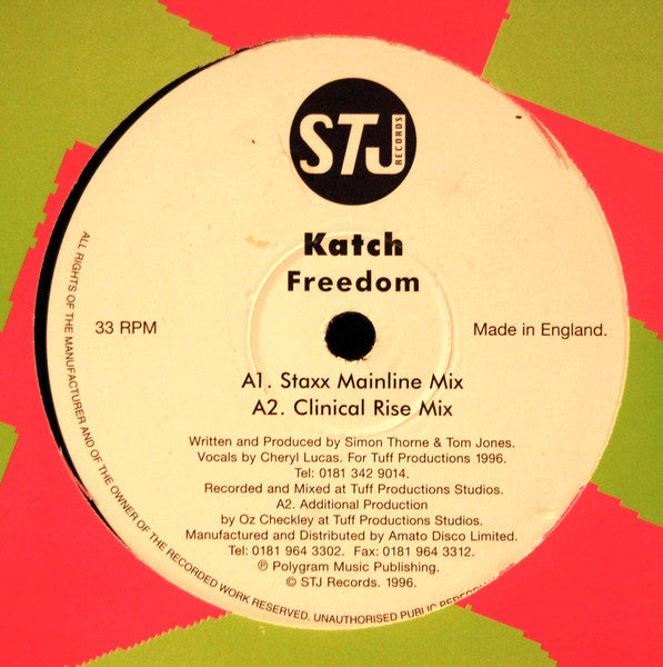 Katch : Freedom (12")