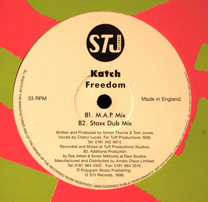 Katch : Freedom (12")
